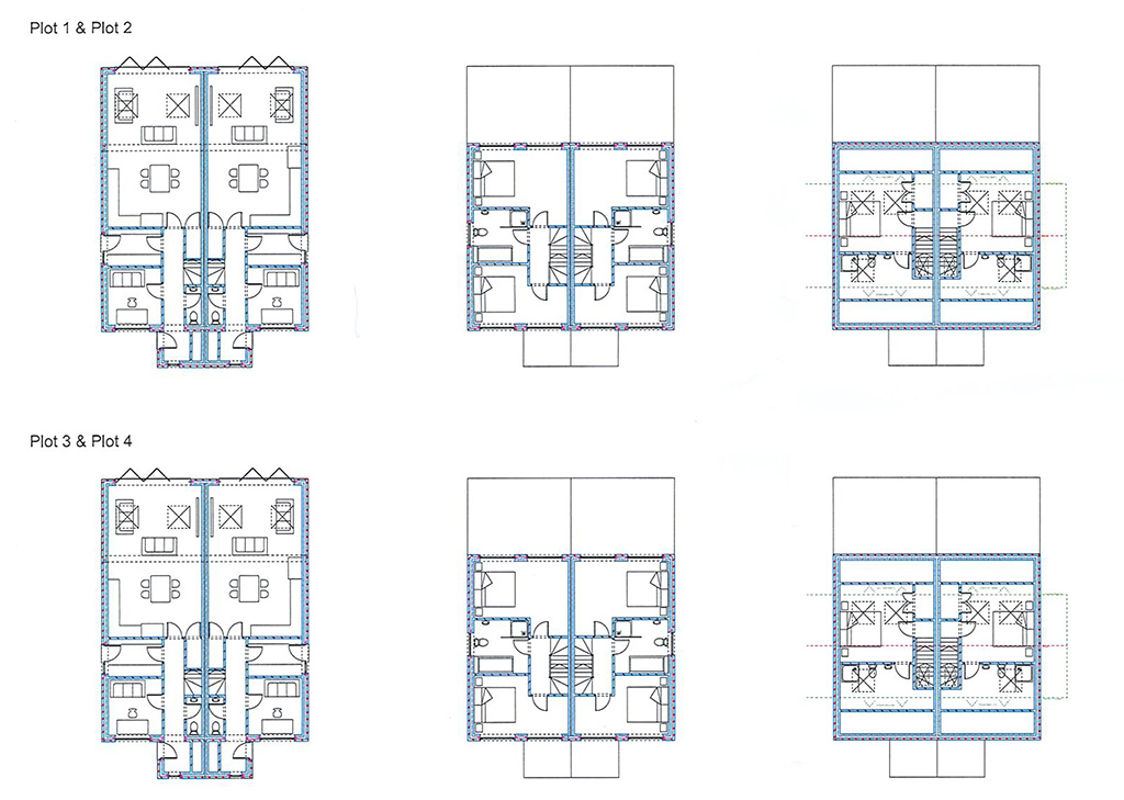Lot: 53 - BUILDING PLOT WITH PLANNING FOR FOUR DWELLINGS - 